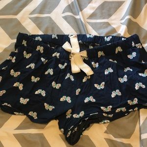 Old navy sleep shorts boxers butterfly L